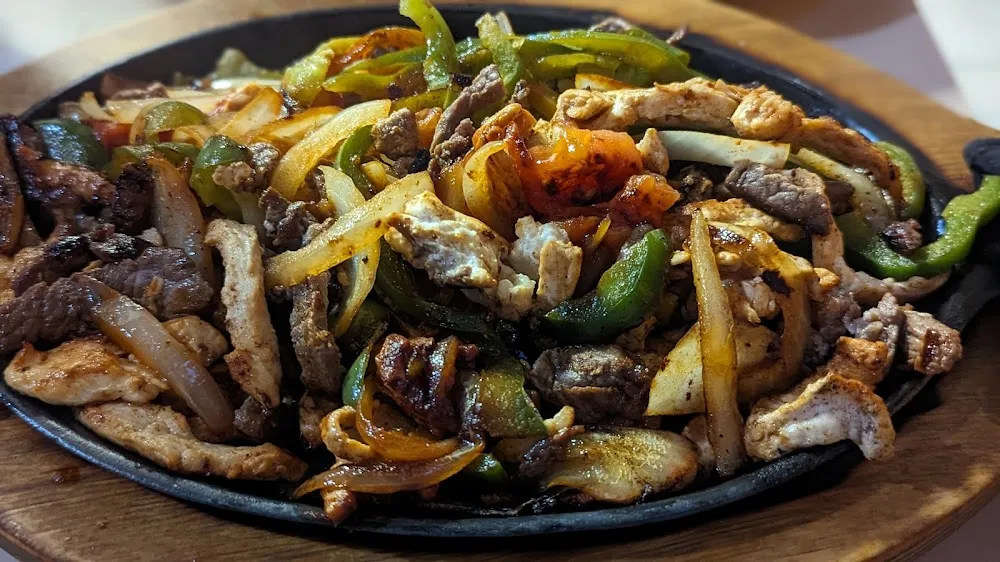 Steak and Chicken Fajitas